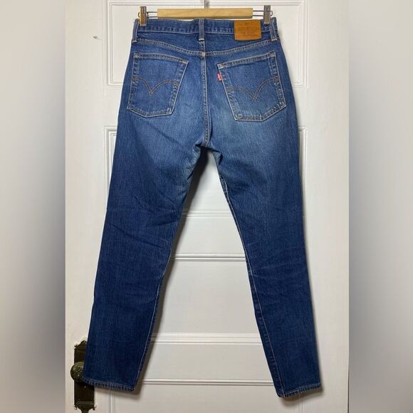 LEVI'S Wedgie Icon High-Rise Straight Leg Premium Jeans Medium Wash Size 27 - Picture 12 of 15